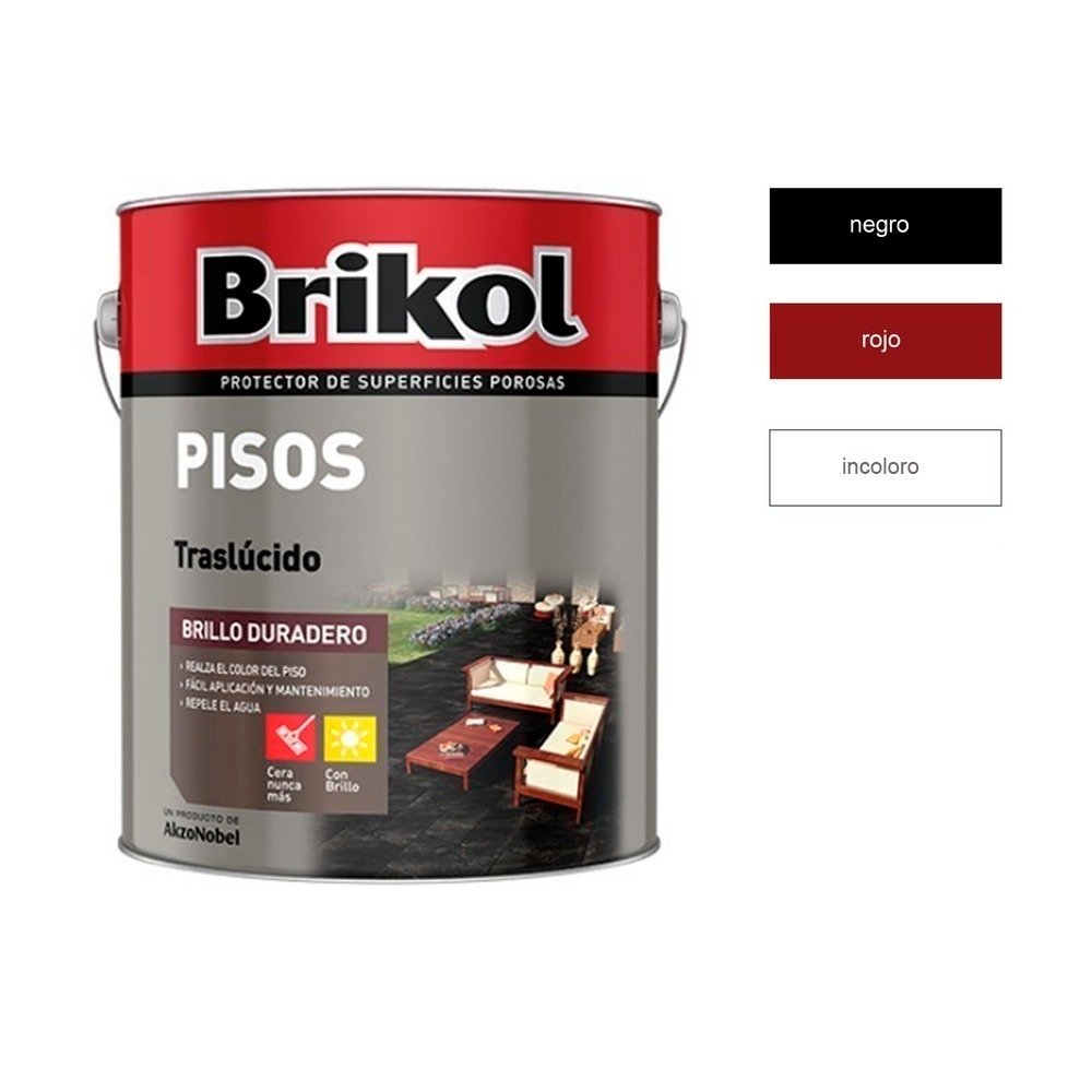 Brikol Pisos Traslúcido 4 L