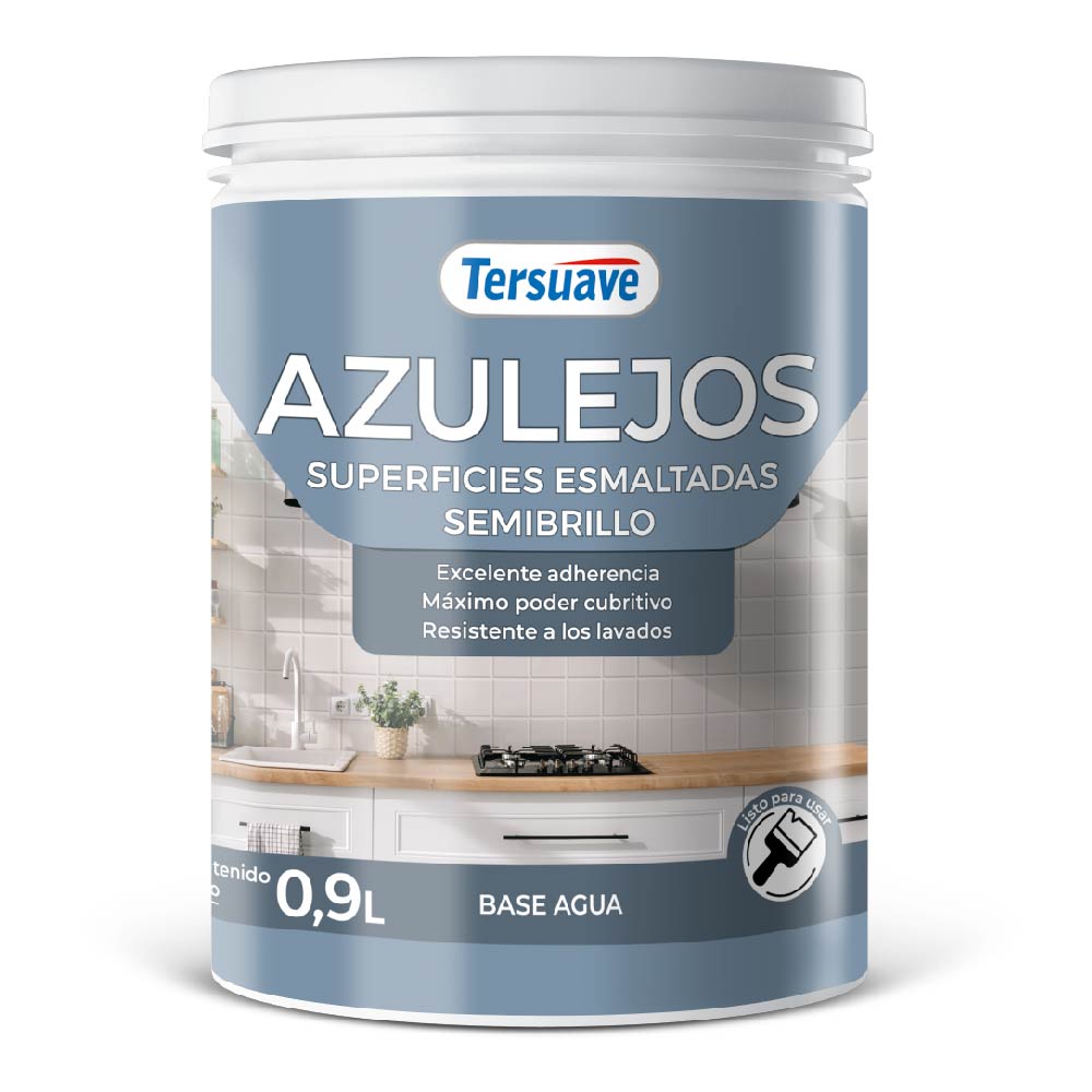 Pintura Azulejos blanco Tersuave x 0.9L