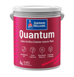 [20443] Latex Exterior-Int Quantum Blanco 4 L