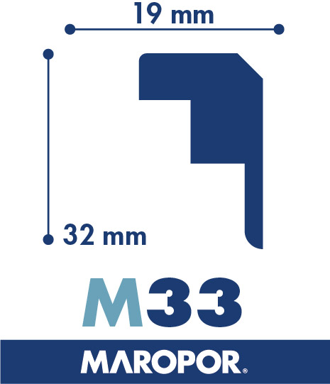 Moldura Maropor M33 x MT