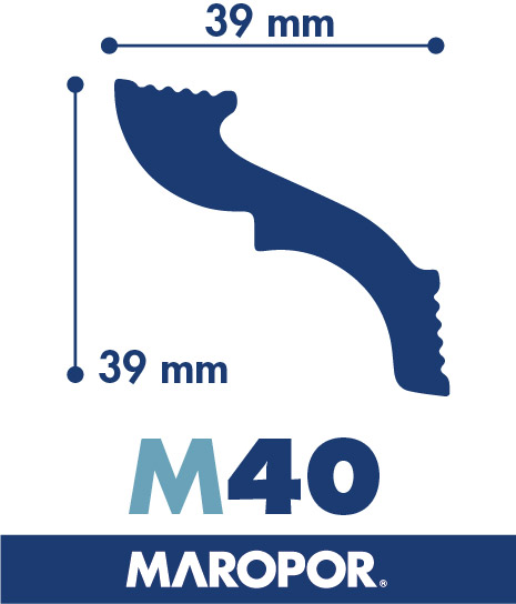 Moldura Maropor  M40 x MT