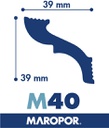 Moldura Maropor  M40 x MT