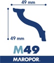 Moldura Maropor  M49 x MT