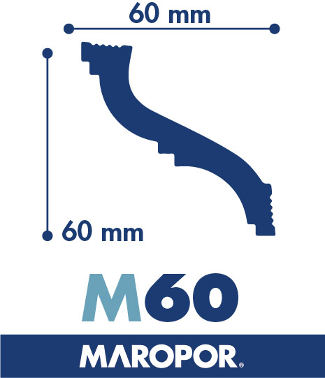 Moldura Maropor M60  x MT