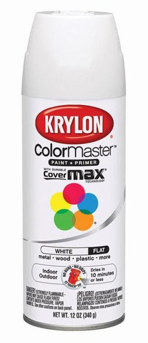 Aerosol Krylon 5B Mate Blanco 340 G