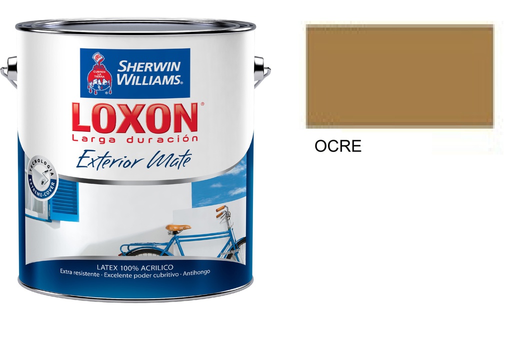 Loxon Exterior Ocre 4 L
