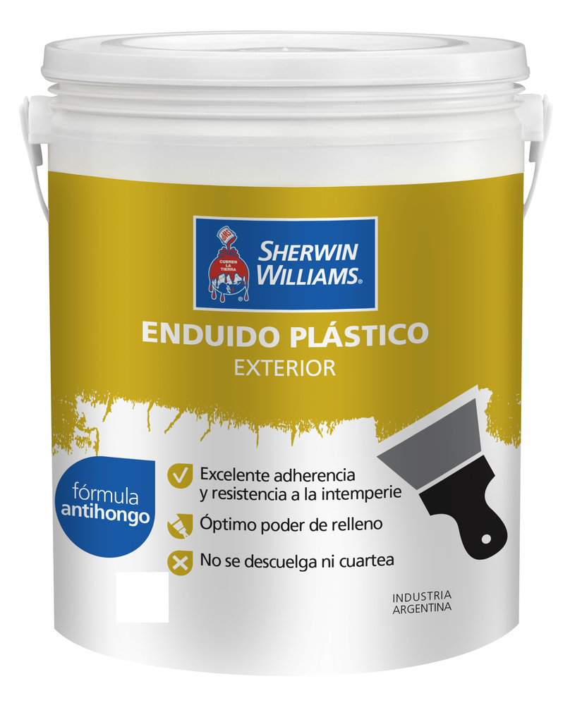 Enduido Plástico Exterior 1 L Sherwin Williams