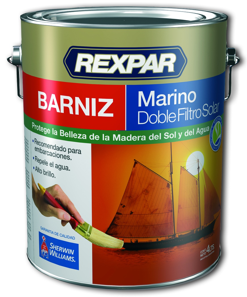 Barniz Rexpar Doble Filtro Brillante 1 L