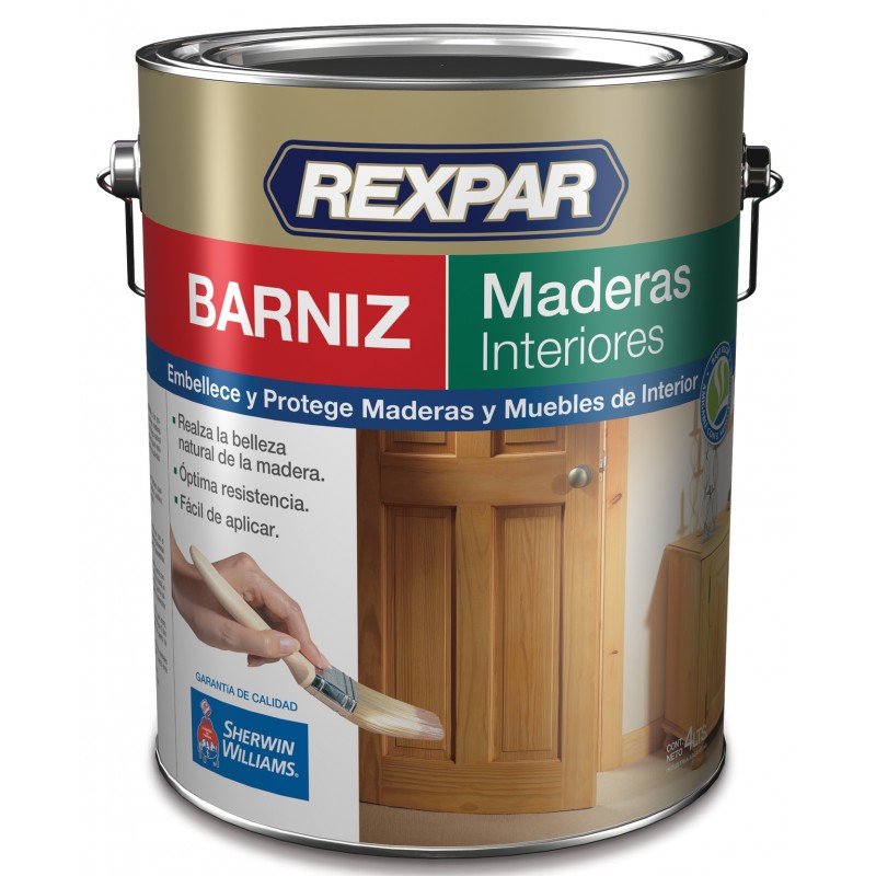 Barniz Rexpar Interior Satinado 4 L