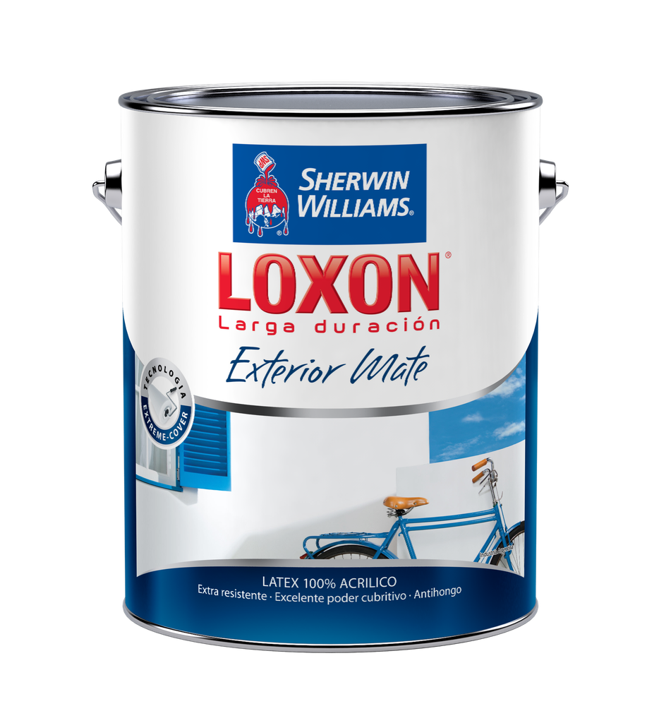 Loxon Latex Exterior Bermellón 4 L