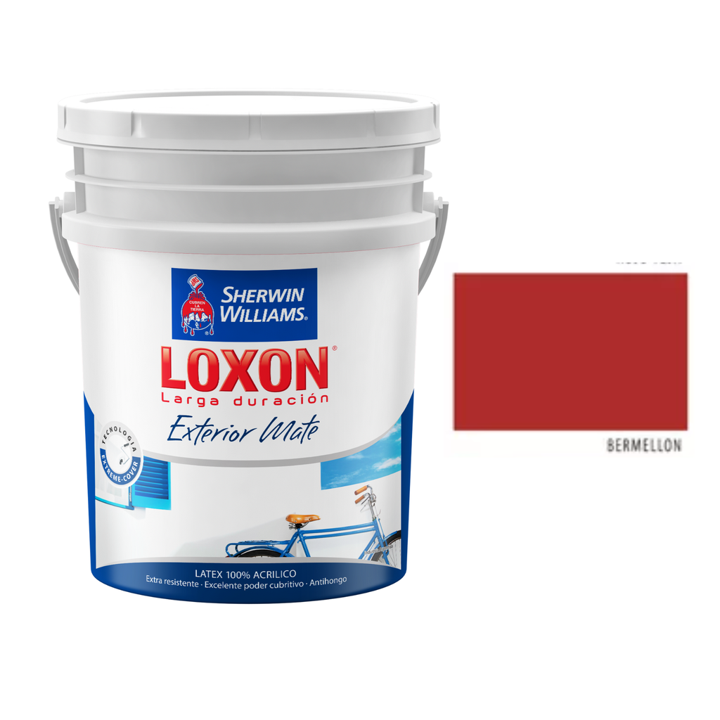 Loxon Latex Exterior Bermellón 20 L