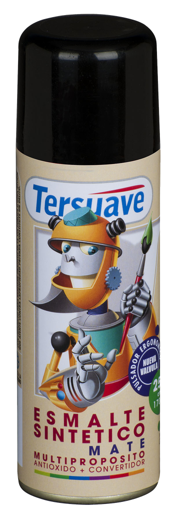 Aerosol Negro Mate Tersuave 250 CC