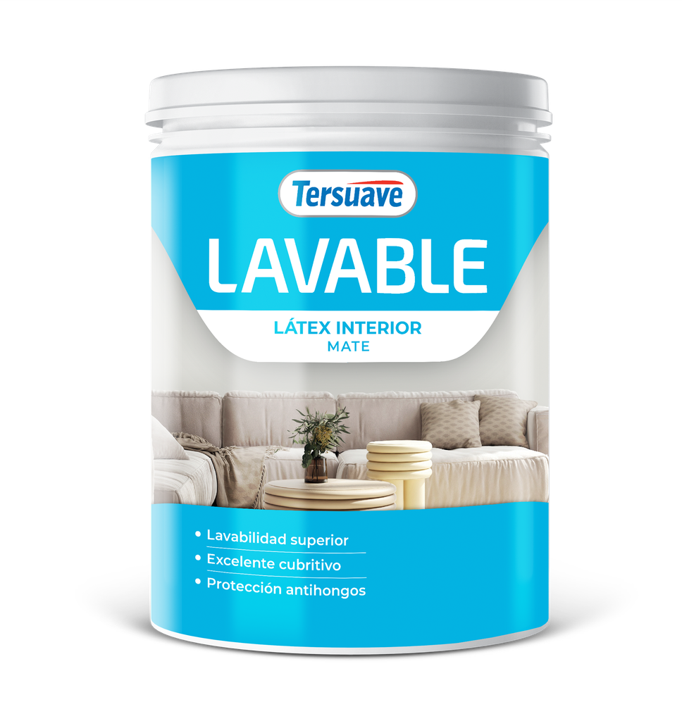 Lavable Latex Interior Tersuave Blanco Mate 1 L