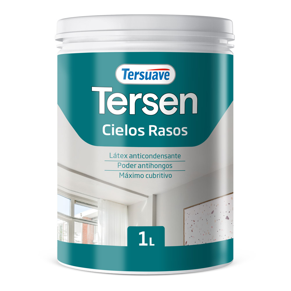 Latex Cielorrasos Tersen Mate 1 L
