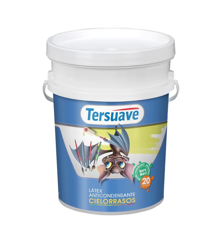 Latex Cielorraso Tersuave Blanco Mate 20 L