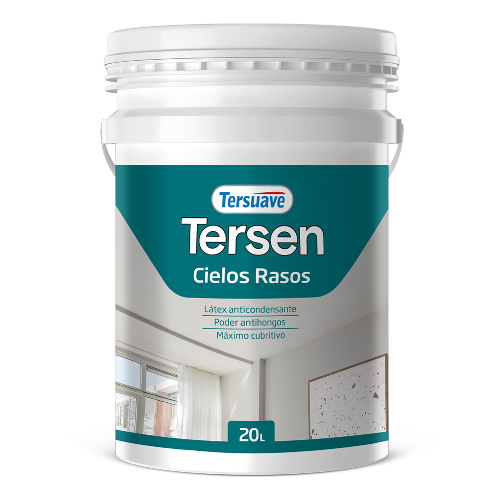 Latex Cielorrasos Tersen Mate 20 L