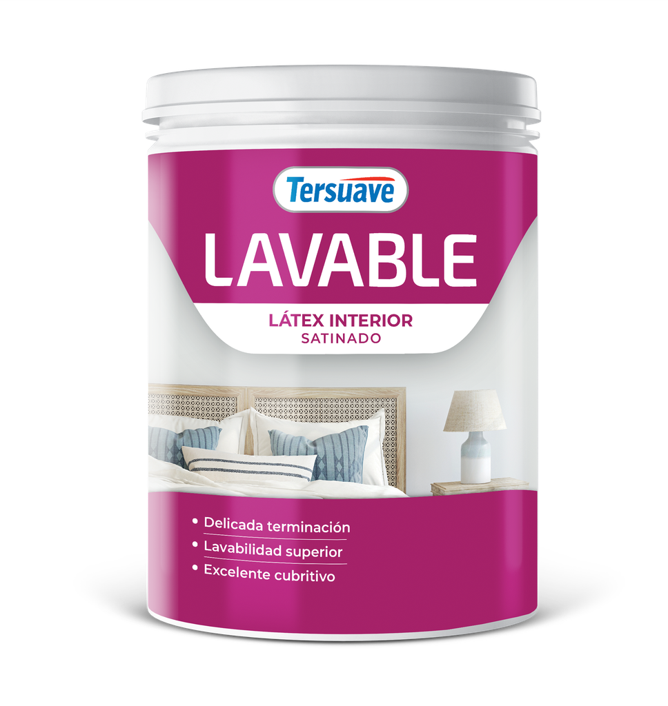 Lavable Latex Interior Tersuave Blanco Satinado 1 L