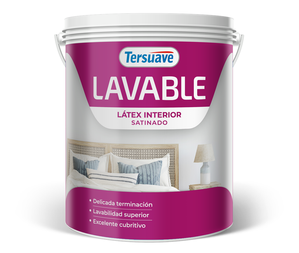 Lavable Latex Interior Tersuave Blanco Satinado 4 L