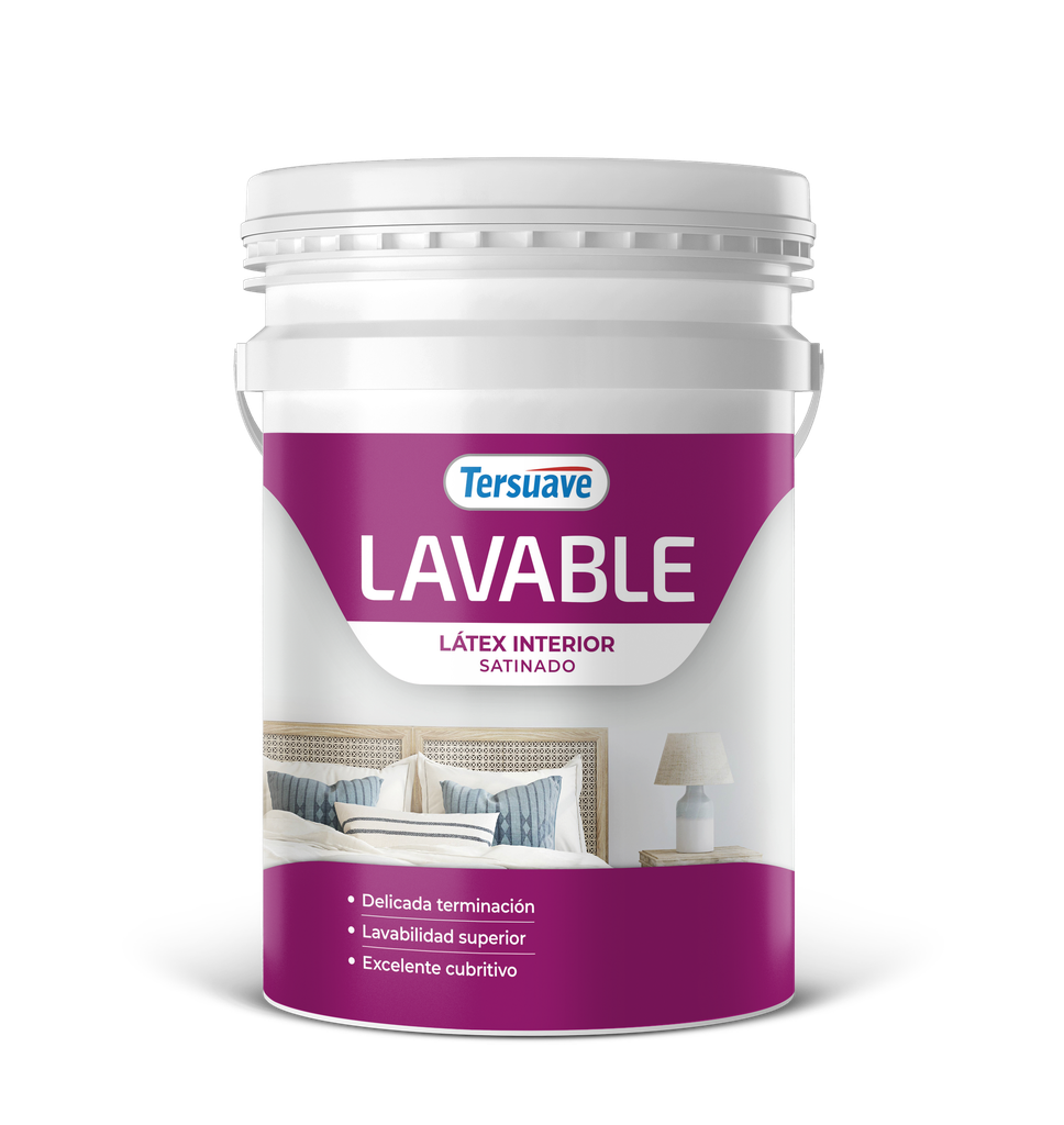 Lavable Latex Interior Tersuave Blanco Satinado 20 L