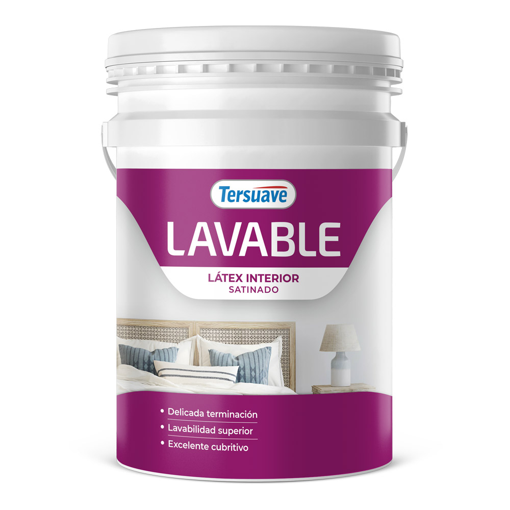 Lavable Latex Interior Tersuave Blanco Satinado 20 L
