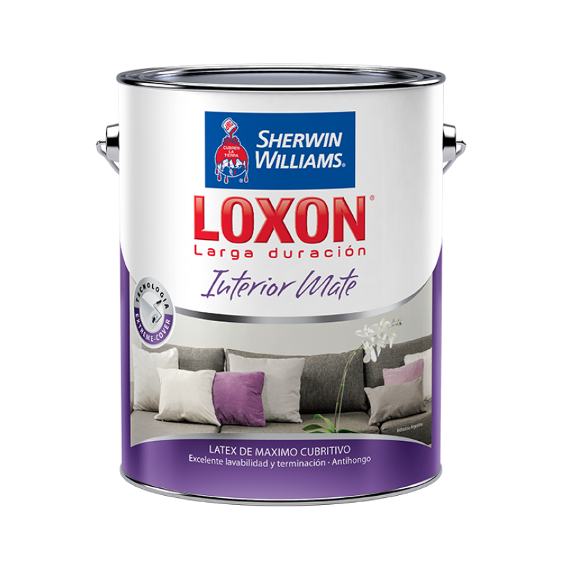 Loxon Interior Blanco Mate 1 L