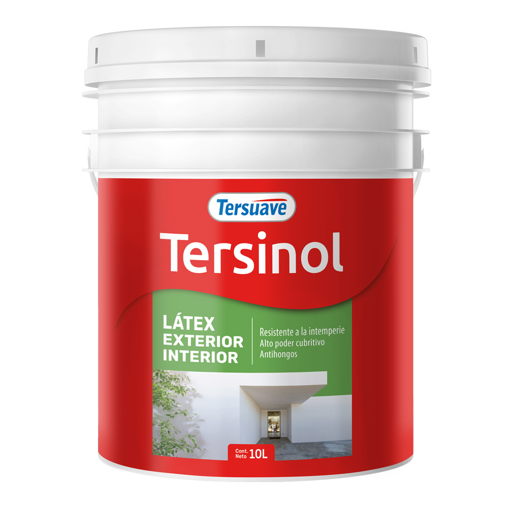Latex Exterior-Interior Tersinol Blanco 10 L