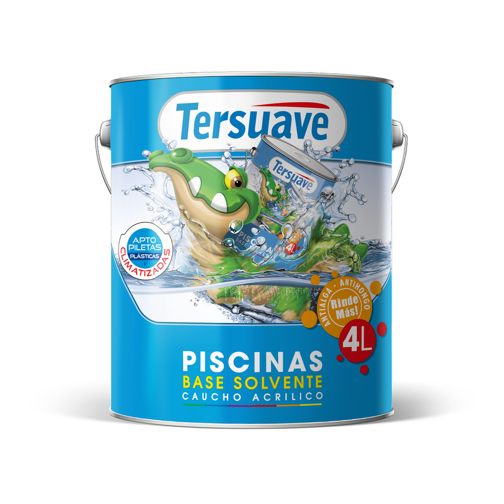 Pileta Tersuave Caucho Blanco 1 L