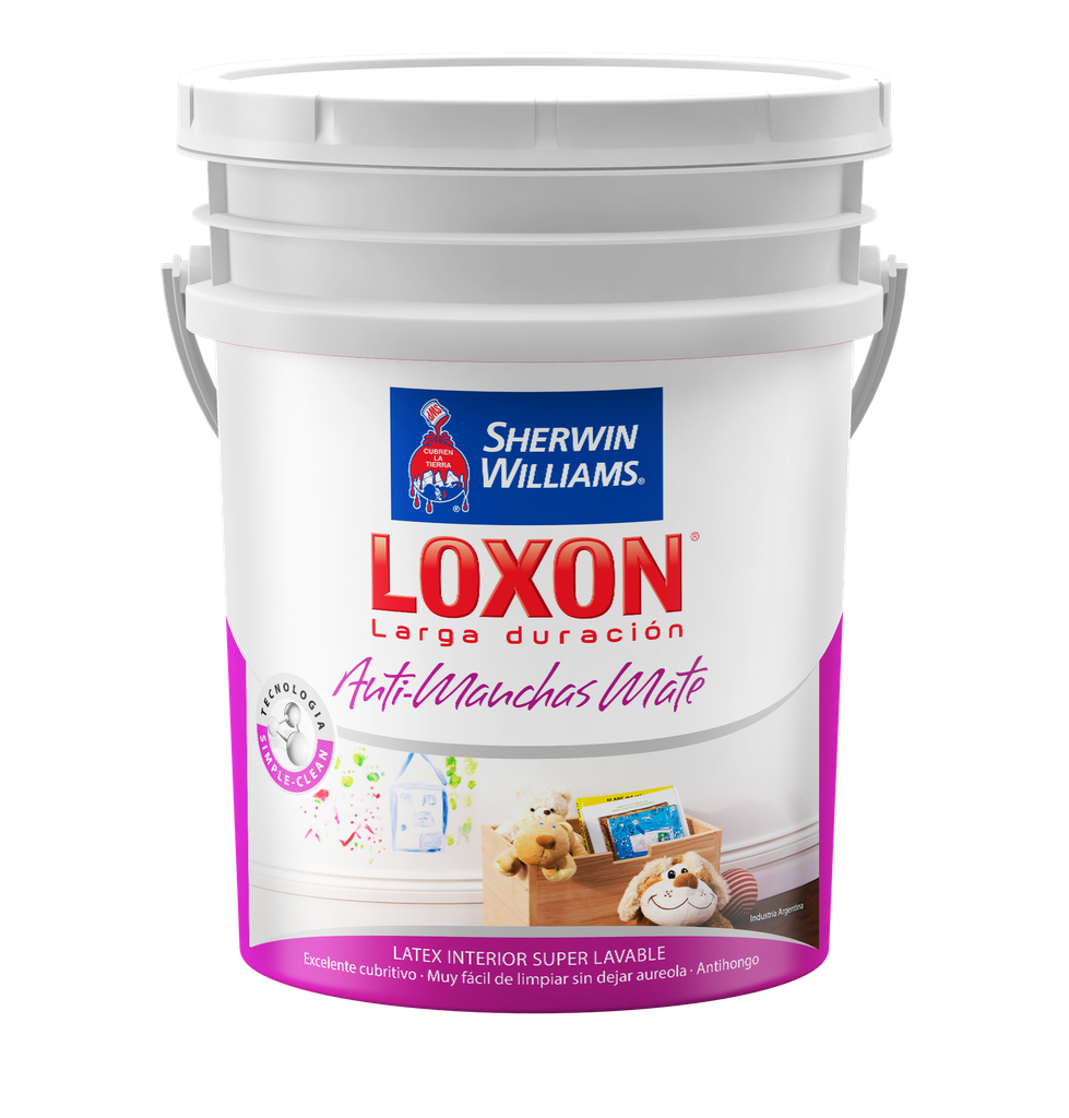 Loxon Interior Antimanchas Blanco Mate 20 L