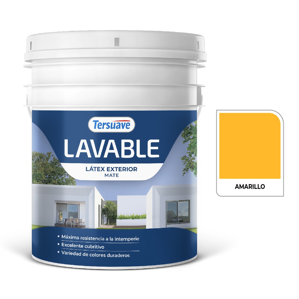 Lavable Exterior Tersuave Amarillo 20 L