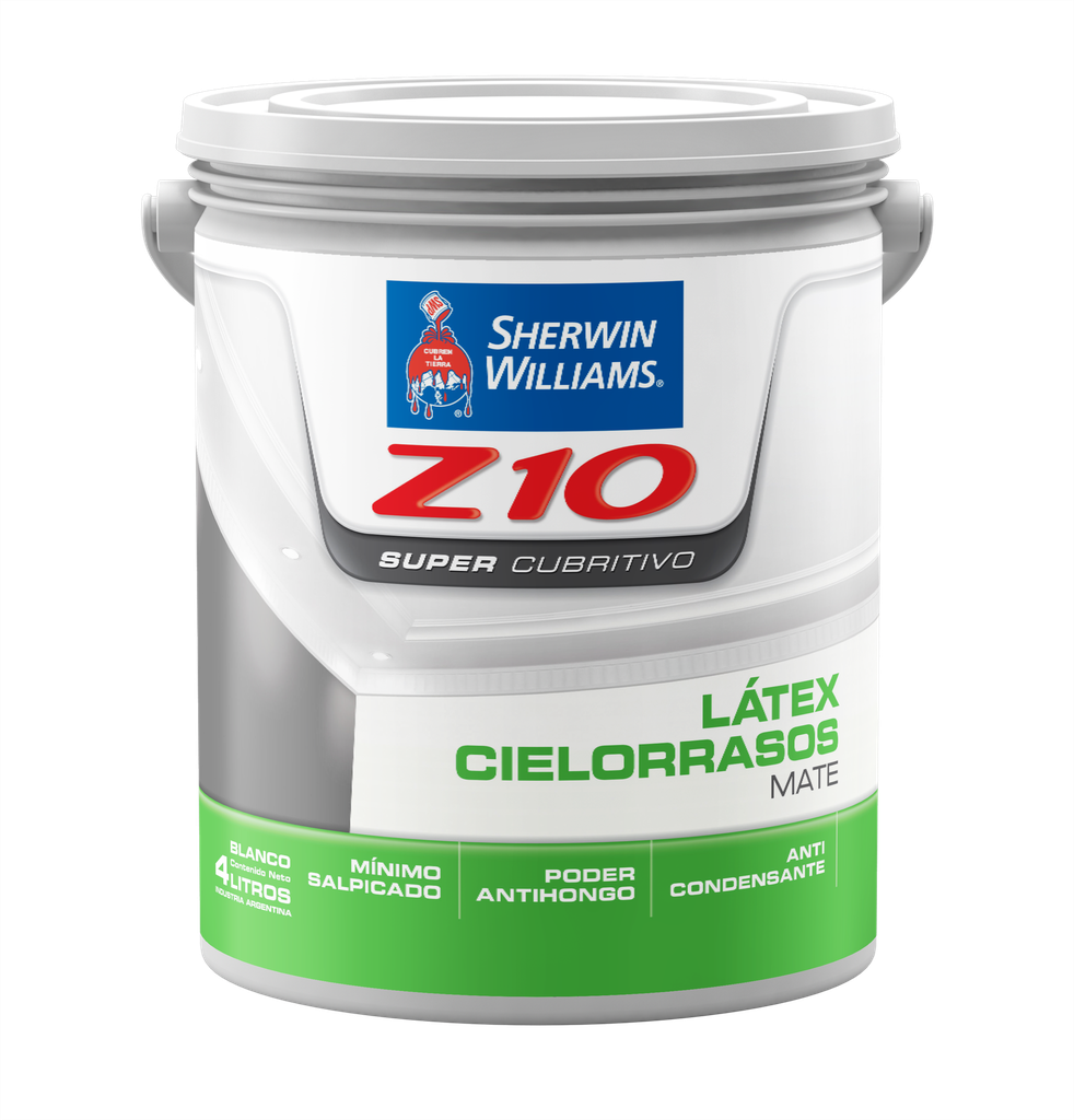 Latex Cielorraso Z-10 Blanco Mate 4 L