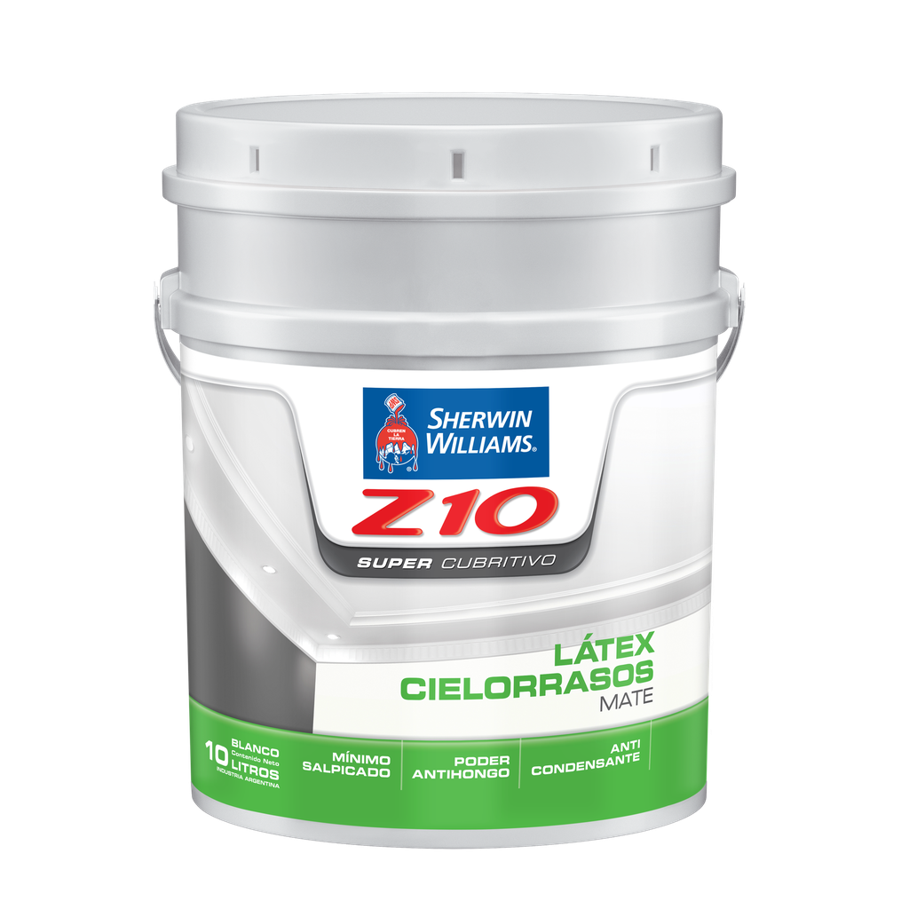 Latex Cielorraso Z-10 Blanco Mate 10 L