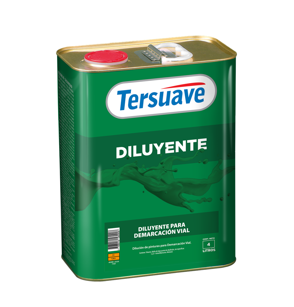 Diluyente Vial 4 L Tersuave