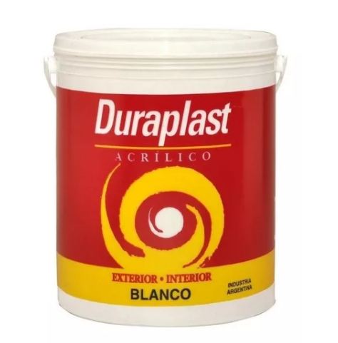 Latex Exterior-Interior Duraplast Blanco 4 L