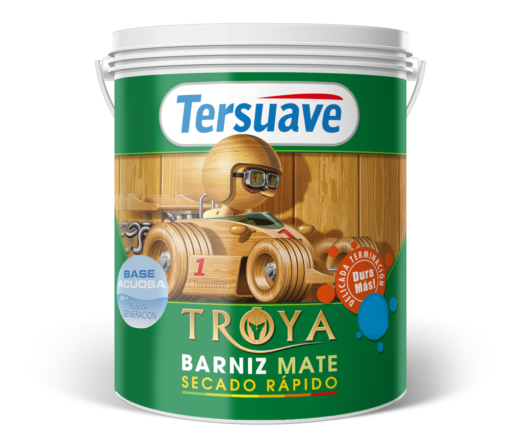 Barniz Acuoso Mate 1 L Tersuave