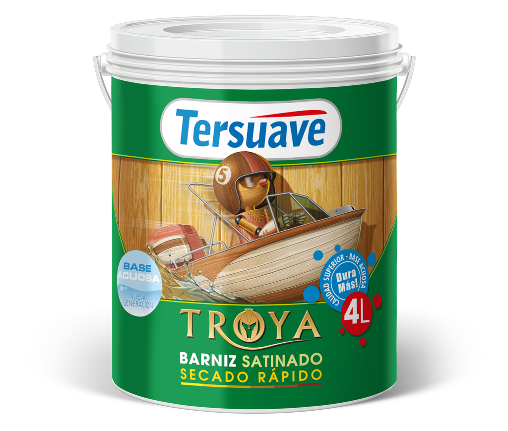 Barniz Acuoso Satinado 1 L Tersuave