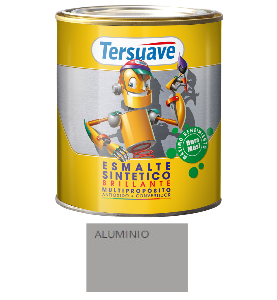 Sintético Brillante Multipropósito Aluminio Tersuave 0.5 L