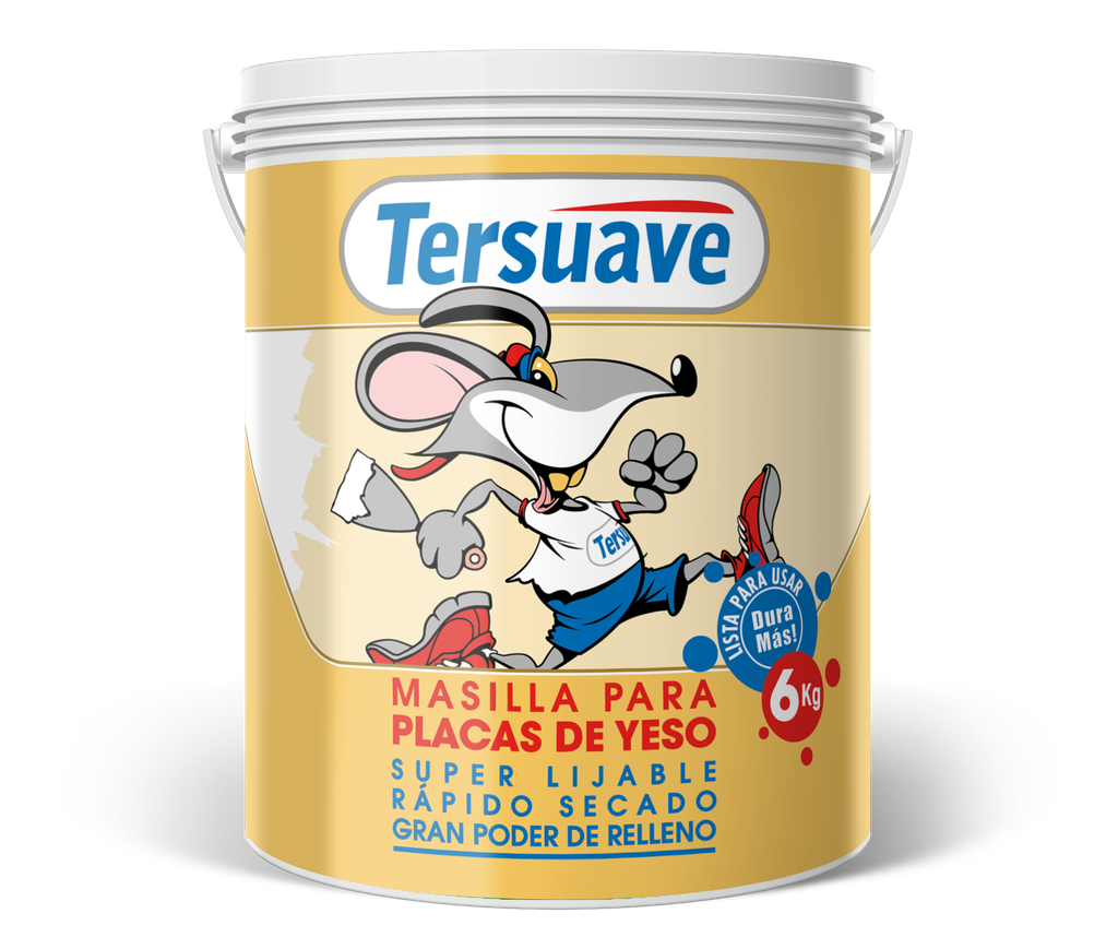 Masilla Para Placas de Yeso 32 Kg Tersuave