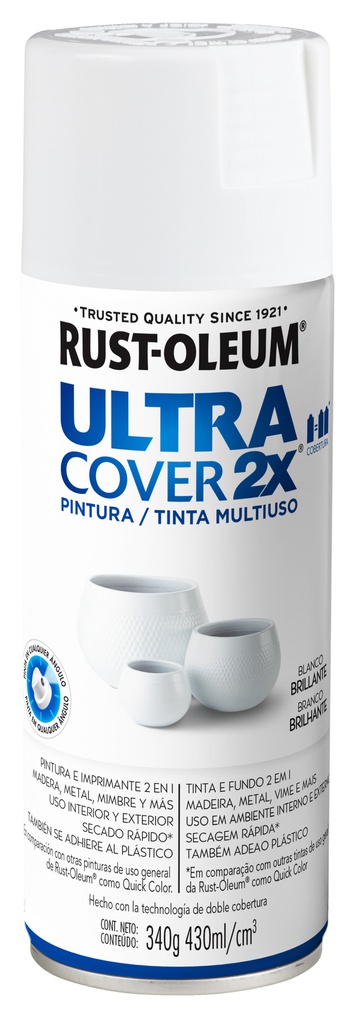 Aerosol Ultra Cover Brillante 340 G Rust Oleum