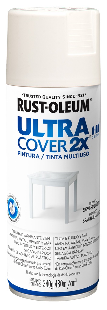 Aerosol Ultra Cover Semi Brillante 340 G Rust Oleum