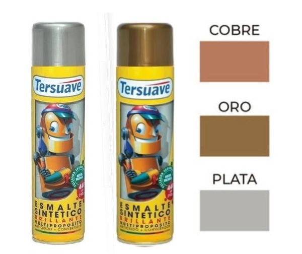 Aerosol Brill Oro/Cobre/Plata 250 CC Tersuave