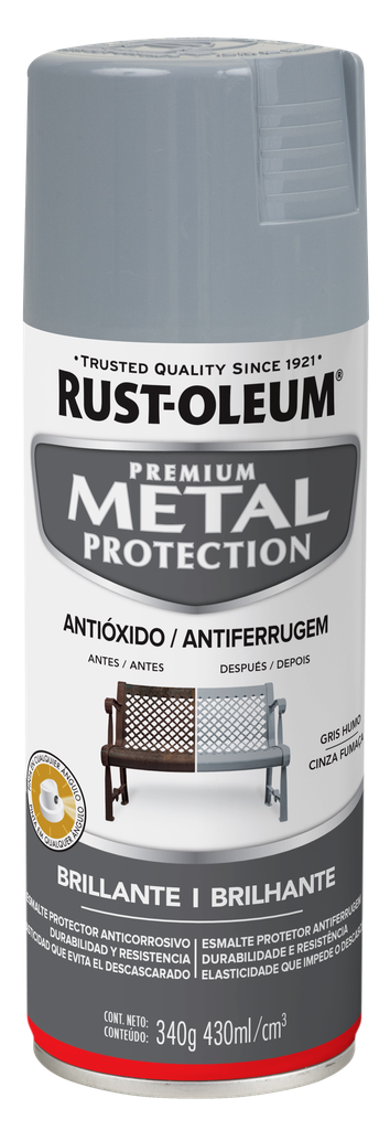Aerosol Metal Protection Antióxido Plata 340 G Rust Oleum