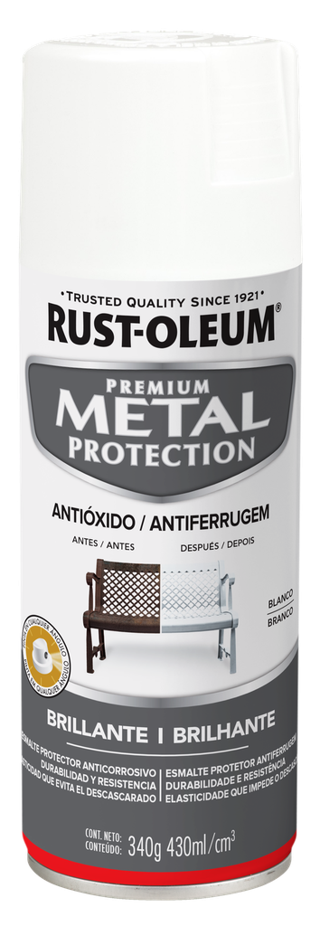 Aerosol Metal Protection Antióxido Blanco 340 G Rust Oleum