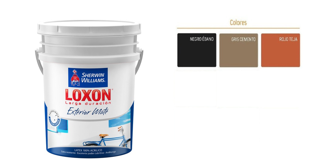 Loxon Exterior Colores1 20 L