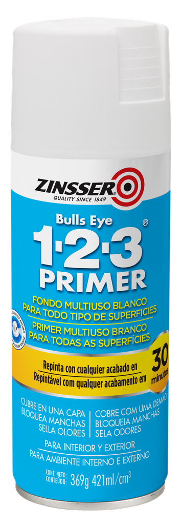 Aerosol Bulls Eye 123 Primer 340 G Rust Oleum
