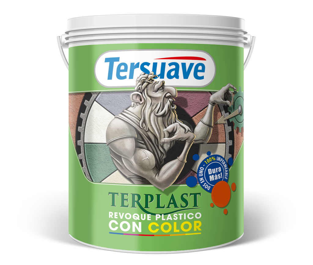 Terplast Revoque Plástico Tersuave 12 Kg