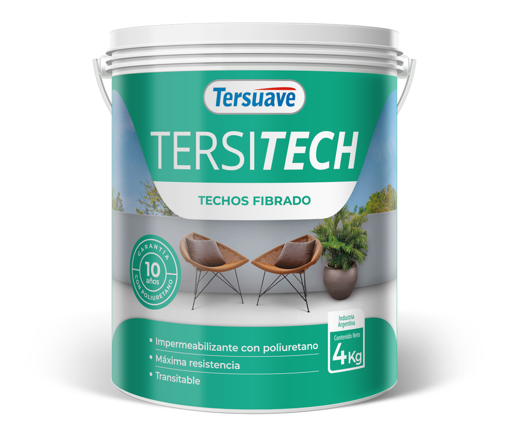 Tersitech Fibrado Membrana Líquida 4 Kg