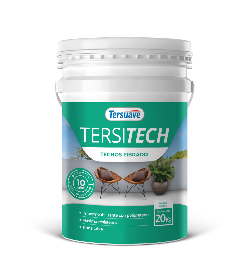 Tersitech Fibrado Blanco Membrana Líquida 20 Kg