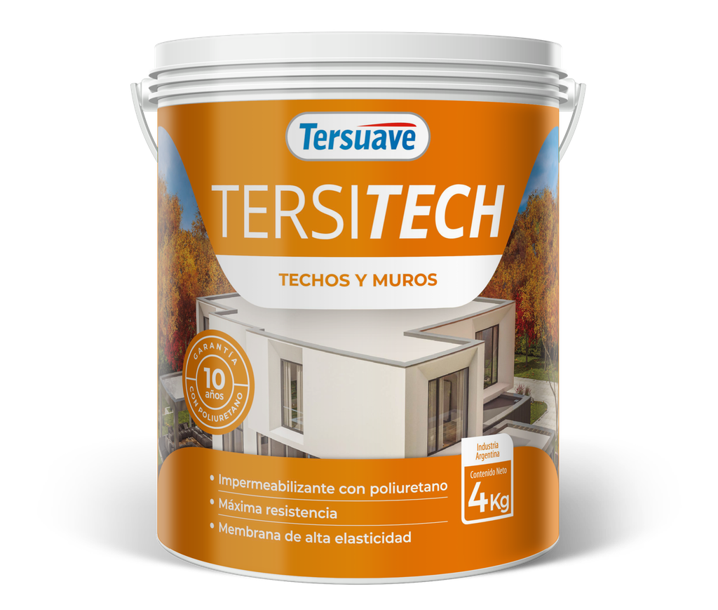 Tersitech Sin Fibra Membrana Líquida 4 Kg