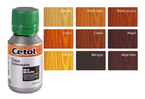 Tinta para Madera Cetol 240 CC