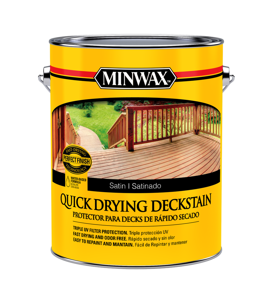 Deck Minwax Satinado Natural Acuoso 1 L